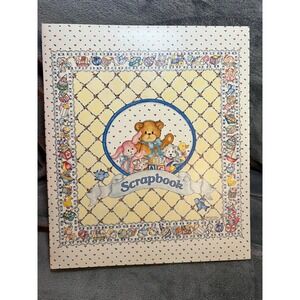 C.R. Gibson Storytime Scrapbook Baby Teddy Bear ABC Vintage Blank Pages